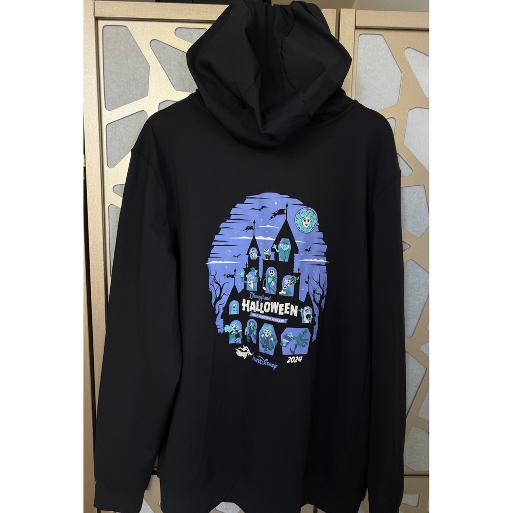 Disneyland Halloween Half Marathon Weekend XL Jacket Hoodie Run Disney 2024